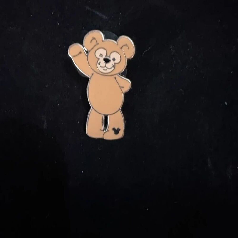 Disney Duffy Bear Waving Hidden Mickey Pin 4 of 5